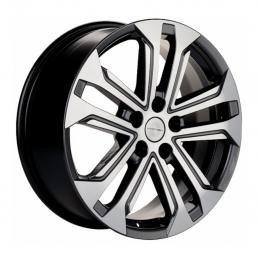 Khomen Wheels KHW1803 (Changan/Geely/Lexus/Suzuki/T 7x18 PCD5x114.3 ET35 DIA 60.1  Gray-FP