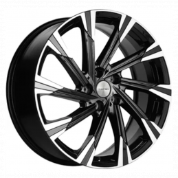 Khomen Wheels KHW1901 (Soul/Seltos/Sonata) 7.5x19 PCD5x114.3 ET49.5 DIA 67.1  Black-FP