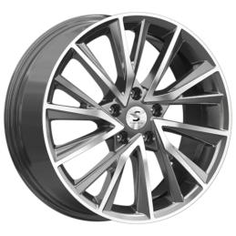 КиК Premium КР010 (18_X-Trail T33) 7.5x18 PCD5x114.3 ET40 Dia66.1 Diamond gloss graphite