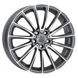 MAK Komet 7.5x17 PCD5x112 ET36 DIA 66.6  Gunmetal Mirror Face