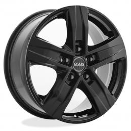 MAK Stone 5 7.5x18 PCD5x120 ET50 DIA 65.1  Gloss Black