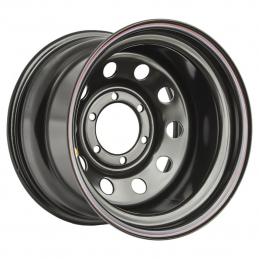 Off-Road Wheels Диск усиленный Toyota Land Cruiser 100/105 стальной черный 8x16 PCD5x150 ET-14 DIA 113  Черный