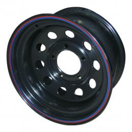 Off-Road Wheels Диск усиленный УАЗ стальной черный 8x16 PCD5x139.7 ET15 DIA 110  Черный