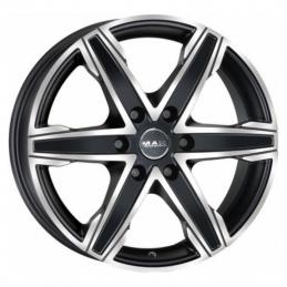 MAK King 6 6.5x16 PCD6x130 ET54 DIA 84.1  Ice Black