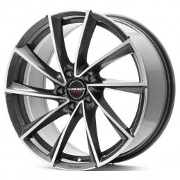 Borbet VTX 8.5x19 PCD5x112 ET20 DIA 66.5  Graphite Polished