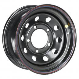 Off-Road Wheels Диск усиленный Мерседес стальной черный 8x16 PCD5x130 ET20 DIA 84  Черный