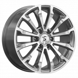 КиК КР006 (20_Pajero Sport) 8.5x20 PCD6x139.7 ET33 DIA 67.1  Diamond gloss graphite