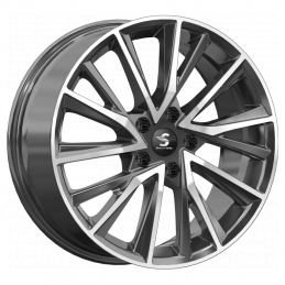 КиК КР010 (18_Tiggo 8 Pro) 7.5x18 PCD5x108 ET47 DIA 60.1  Diamond Black Gris